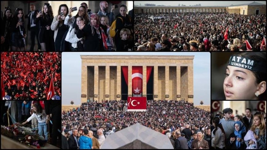 Record Attendance at Anıtkabir on Nov. 10: Over 1.2 Million Visit Atatürk's Mausoleum