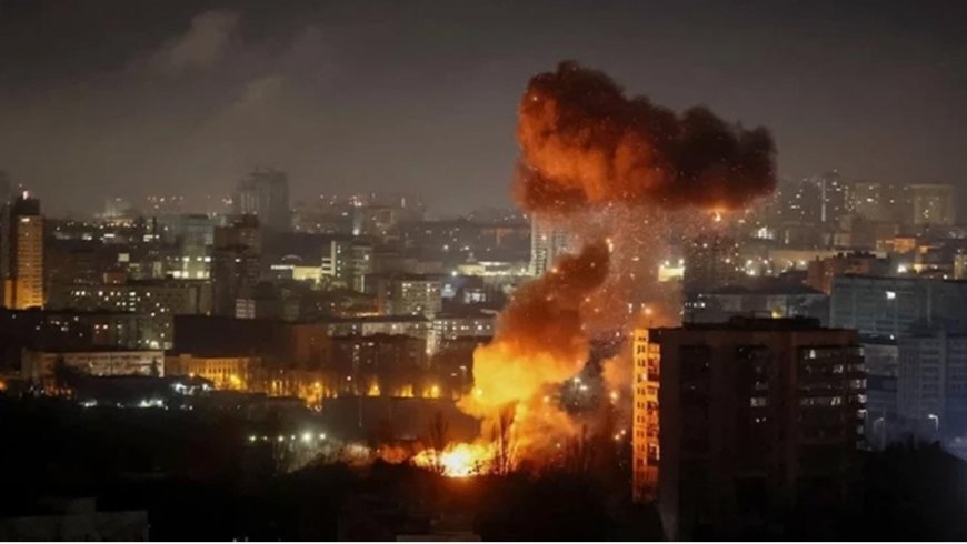 Ukraine hits Russia’s vital oil terminal in largest retaliatory strike