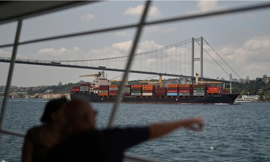 Turkish-Flagged Tanker Hit by Drone in Ukraine, Ship Catches Fire
