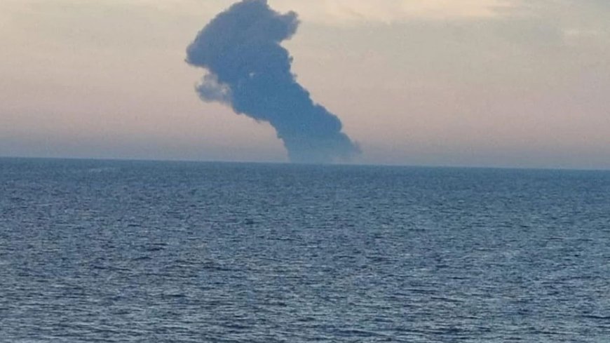 Explosion rocks Russian tanker in Black Sea: Rescue operation underway