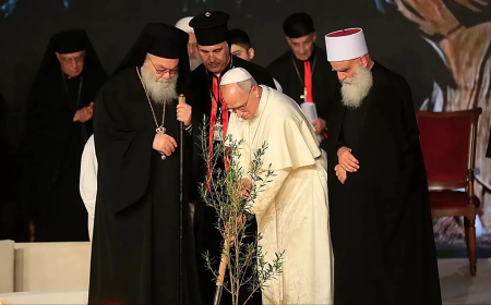 Pope Leo XIV calls for 'divine peace' in historic Lebanon visit
