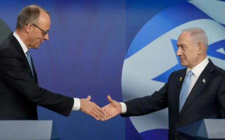 Merz urges two-state solution in Israel as Netanyahu holds firm