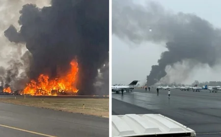 Seven Dead in North Carolina Private Jet Crash