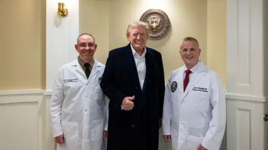 White House Releases Trump’s MRI Results Amid Health Speculation