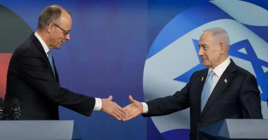 Merz urges two-state solution in Israel as Netanyahu holds firm