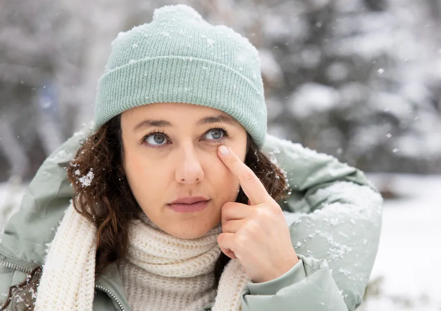 Winter sun warning: Snow blindness acts like a sunburn on your eyes