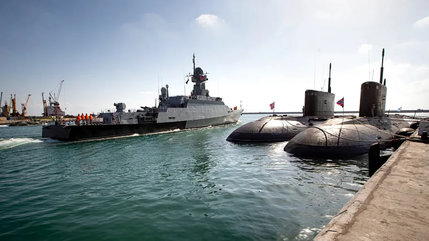 Ukraine hits Russian submarine with underwater drones for first time