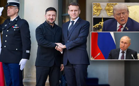 Paris Summit: 35 Nations Weigh U.S. Security Guarantees for Ukraine