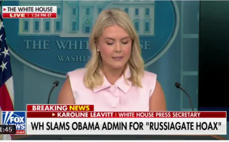 White House cites DNI documents in alleged 2016 plot