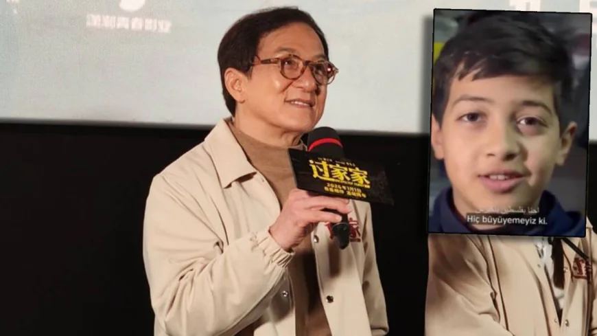 Jackie Chan moved to tears by Gaza: Children do not grow up here