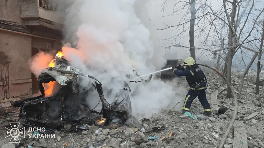 Russian missile strike in Kharkiv kills toddler and woman