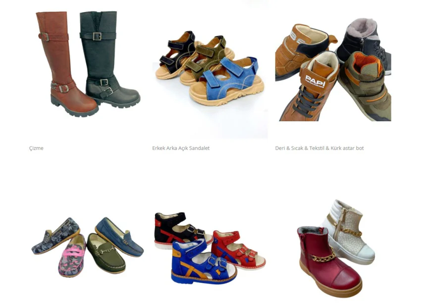 Mina Ortopedik exports premium leather kids' footwear worldwide