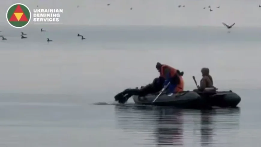 Vitaliy Kim shares video of Mykolaiv port underwater demining