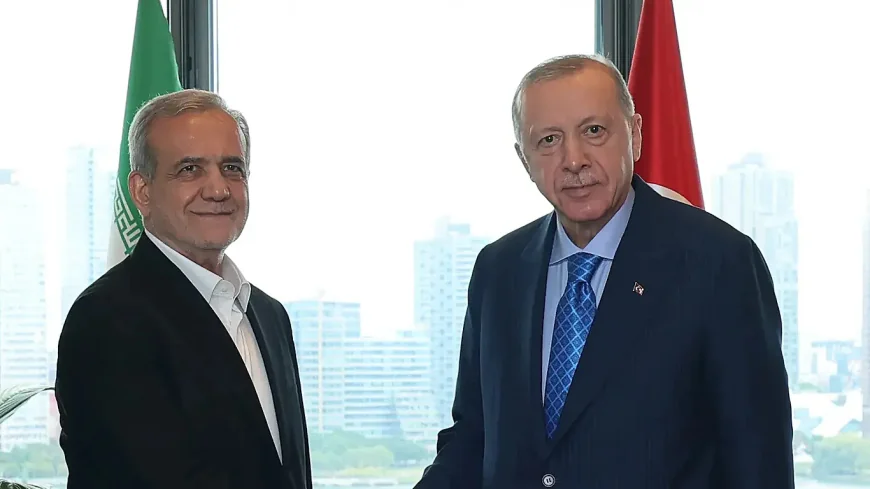 Erdogan tells Pezeshkian Turkey opposes foreign intervention in Iran