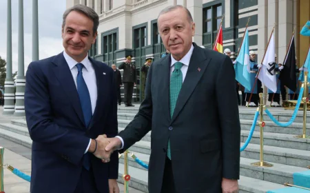 Erdoğan and Mitsotakis stress dialogue despite ongoing disputes