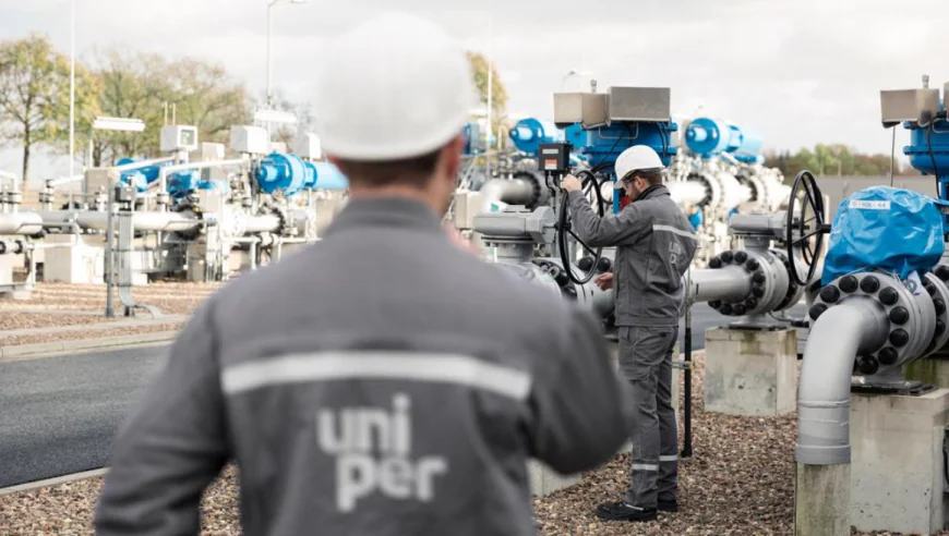 German gas storage levels fall to 35% amid harsh winter