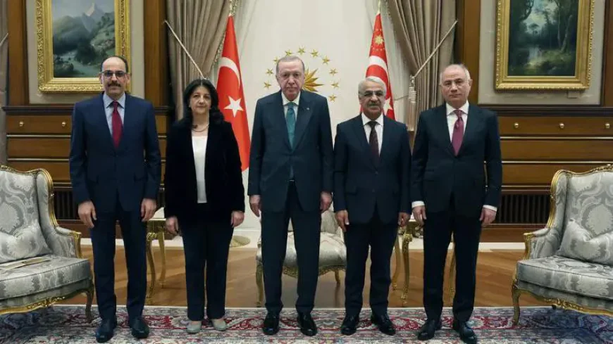 DEM Party delegation meets Erdogan to discuss peace process