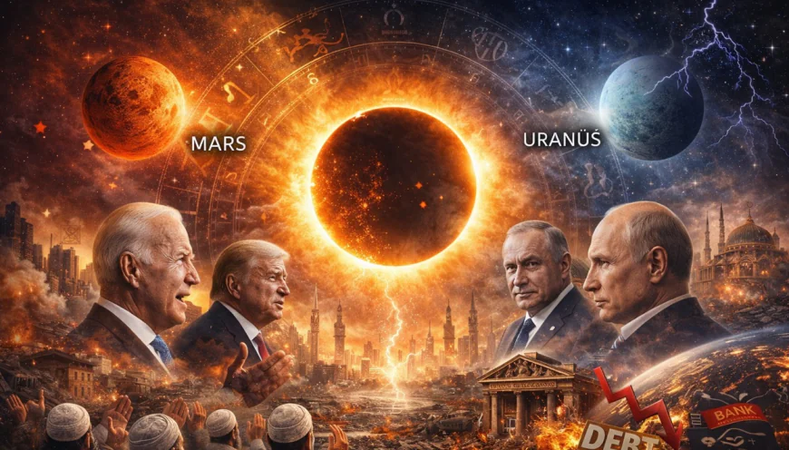 Solar eclipse in Aquarius triggers global tensions and seismic risks