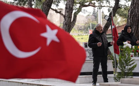 Martyr families across Turkey mark Eid with emotional grave visits