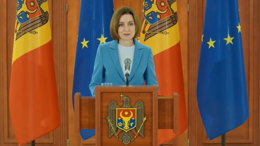 Sandu demands Russian troop withdrawal on war anniversary