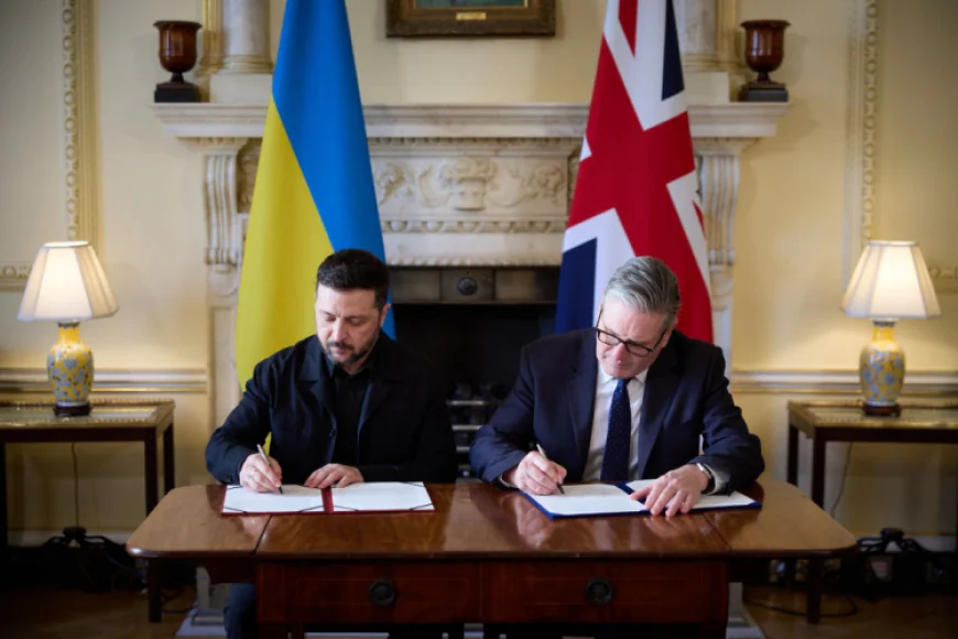 UK and Ukraine sign £3 billion annual defense agreement