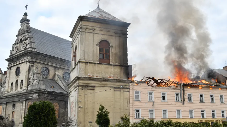 Russia launches massive drone attack on Ukraine, killing at least 7