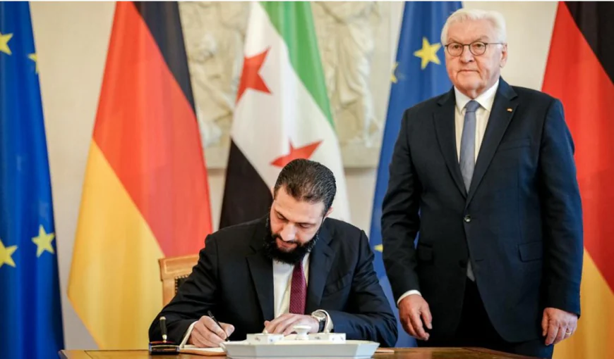 Syrian President Shara visits Berlin to discuss refugee return