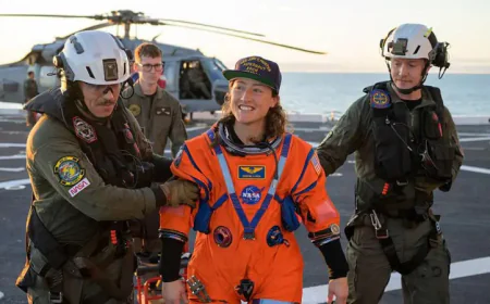 Artemis II crew returns to Earth after successful lunar flyby