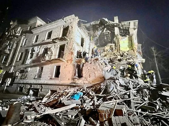 Russia launches major air attack on Ukraine, hitting Kyiv, Mykolaiv and Odesa