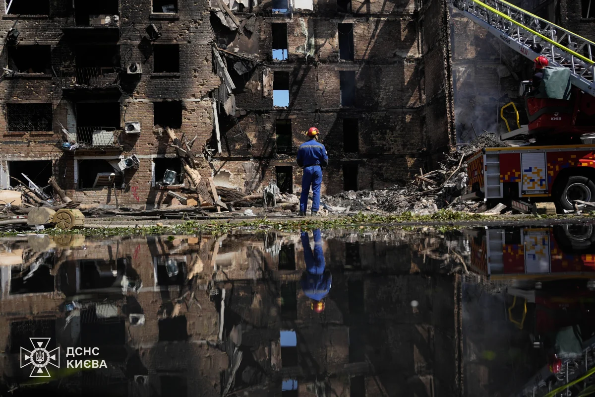 Zelenskyy: Russia hit Kyiv, killing two and injuring dozens
