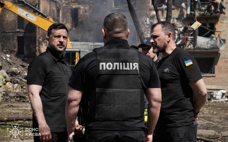 Zelenskyy: Russia hit Kyiv, killing two and injuring dozens