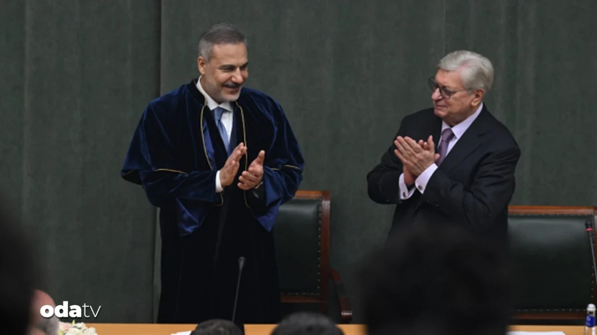 Turkish Foreign Minister Hakan Fidan receives honorary doctorate in Moscow