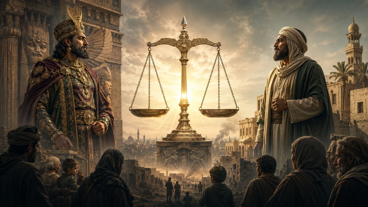 Nushirvan and Caliph Umar: Justice Beyond Power and Identity