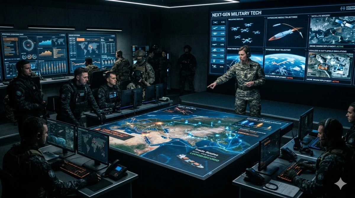 Five fronts of new warfare: From energy security to algorithms