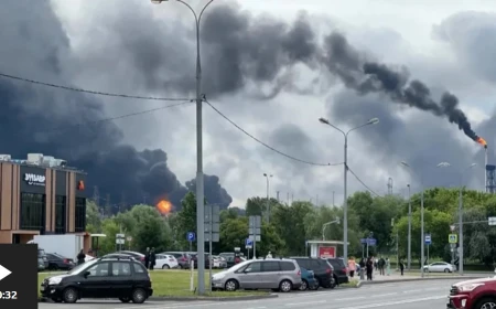 Ukraine launches largest Moscow drone attack since full-scale war began