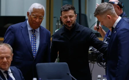 Zelenskyy urges EU leaders to fast-track Ukraine’s membership bid