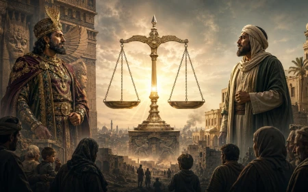 Nushirvan and Caliph Umar: Justice Beyond Power and Identity