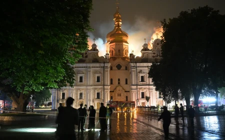 Russia hits Kyiv, Kharkiv and Dnipro as Ukraine reports at least 11 dead
