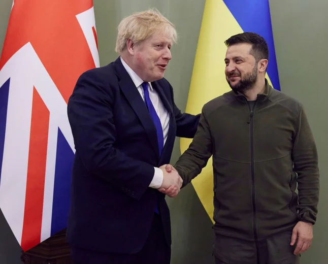 Boris Johnson urges West to help Ukraine defeat Putin faster
