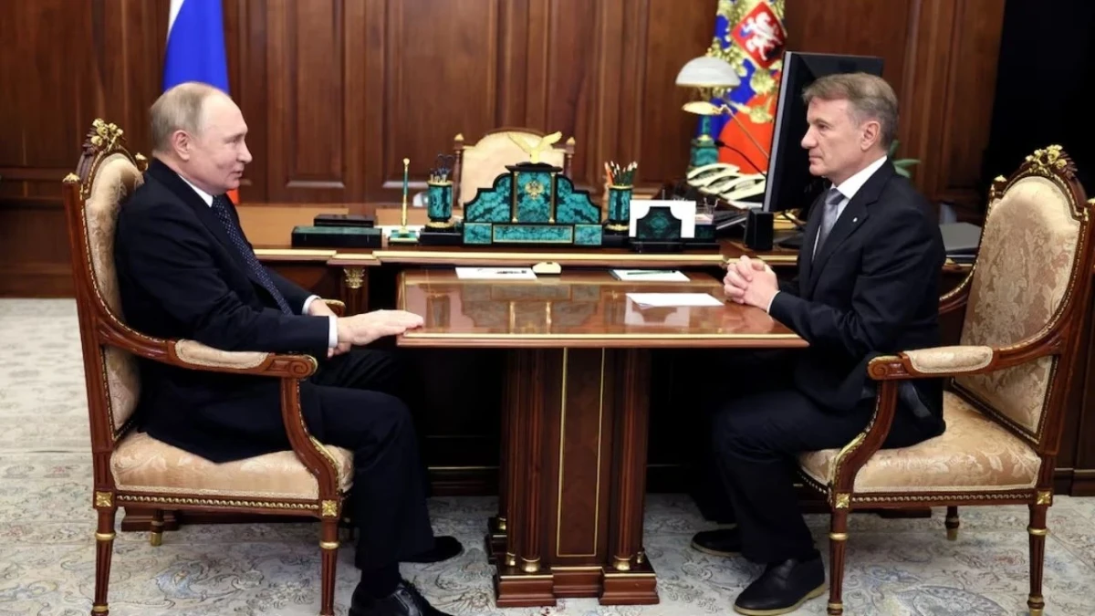 Sberbank Chief Gref Warns Putin: Russia’s Economy Cannot Bear War