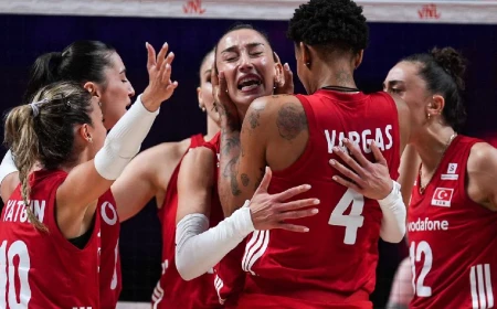 Turkey Beats Brazil to Win Second VNL Title in Historic Final Clash