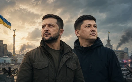 Two Symbols of Ukraine’s Resistance: Zelenskyy and Vitalii Kim in the Decisive Days of War