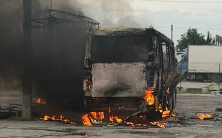 Russian ballistic strike on Odesa kills 2, wounds 2 amid air raids