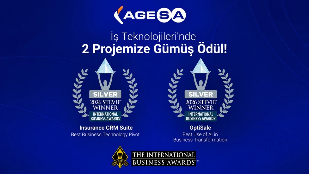 AgeSA erhält zwei Silber-Stevie Awards für KI- und Technologiewandel