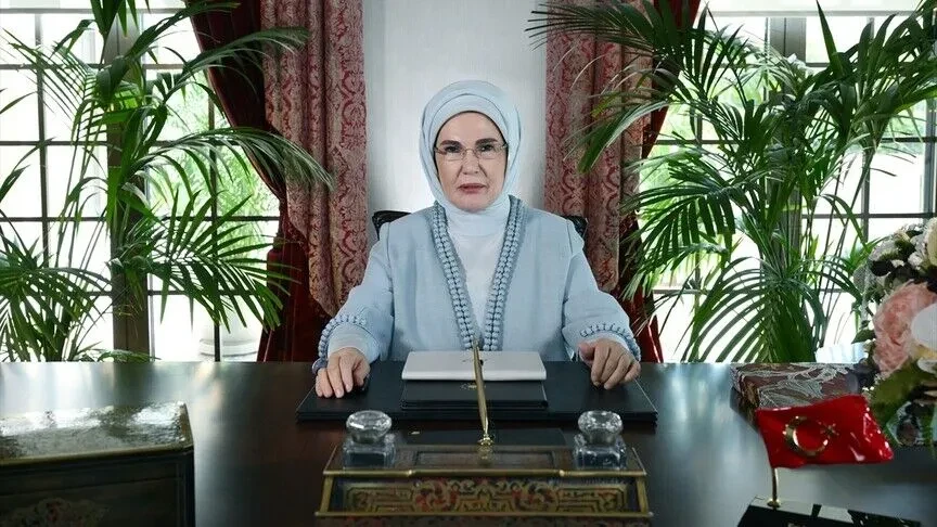 Emine Erdoğan highlights Ukraine’s resilience in Kyiv summit message