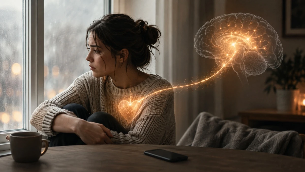 Why heartbreak can feel like physical pain: What happens in the brain