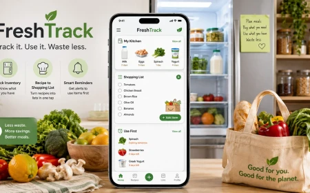 FreshTrack macht Rezepte zu Einkaufslisten und reduziert Lebensmittelabfall