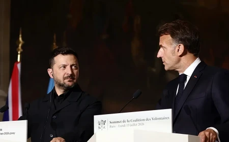 Macron sagt Ukraine neue Abfangraketen nach Angriff auf Krywyj Rih zu
