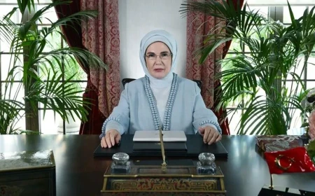 Emine Erdoğan highlights Ukraine’s resilience in Kyiv summit message