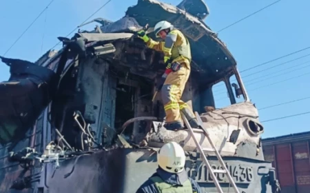 Russia strikes passenger train carrying 340 people in Odesa with drone